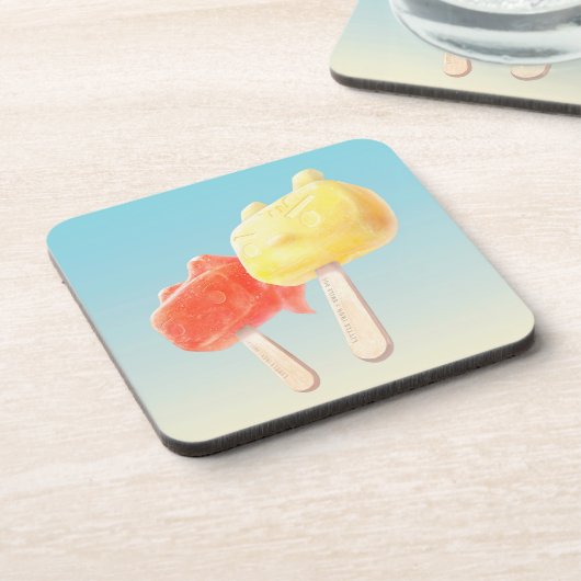 キャラクターポプシクル コースター (左側)