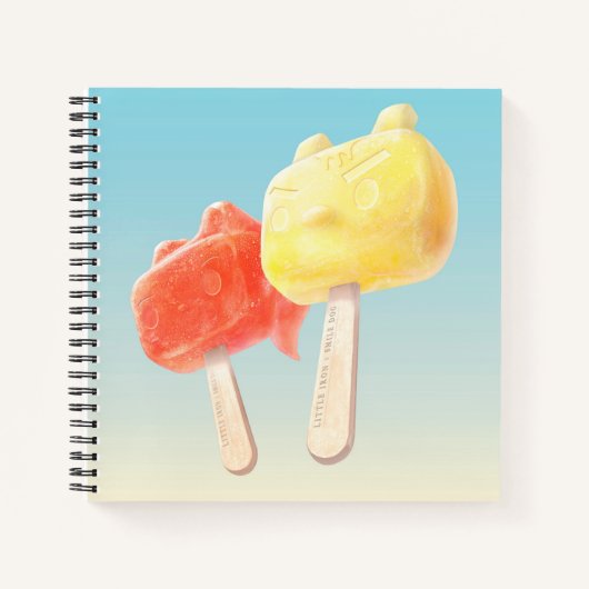 キャラクターポプシクル ノートブック (正面)