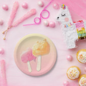 キャラクターポプシクル ペーパープレート (パーティー)