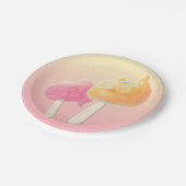 キャラクターポプシクル ペーパープレート (アングル)