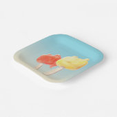 キャラクターポプシクル ペーパープレート (傾斜あり)