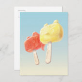 キャラクターポプシクル 案内ポストカード (正面/裏面)