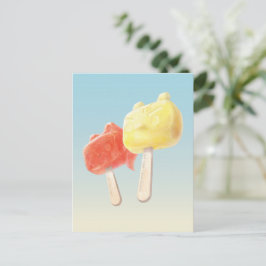 キャラクターポプシクル 案内ポストカード