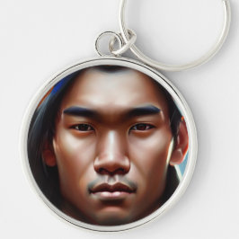 キャラクター先住民メン キーホルダー