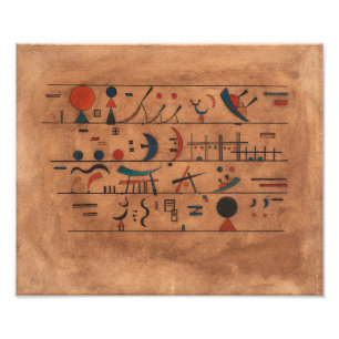 キャラクター列 Wassily Kandinsky フォトプリント