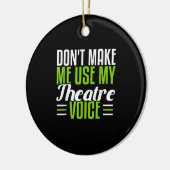 キャラクター劇ミュージカルブロードウェイ俳優 セラミックオーナメント (左)