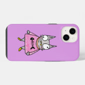 キャラクター子猫 iPhoneケース (裏面横)