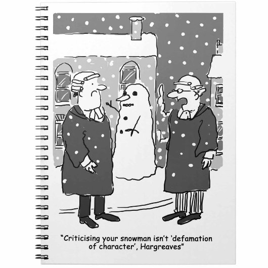 キャラクター弁護士の名誉毀損 ノートブック