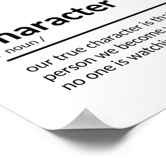 キャラクター引用文アイディア ポスター (角)