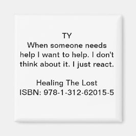 キャラクター引用文「Healing The」失ったより マグネット