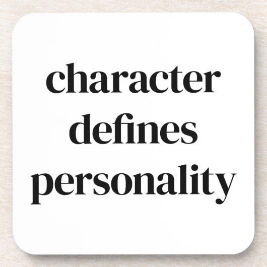 キャラクター懸命プラスチックコースター コースター (正面)