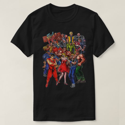 キャラクター決戦 Tシャツ (デザイン正面)