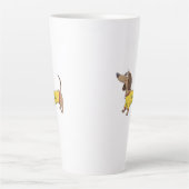 キャラクター犬 カフェラテマグ (正面)