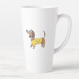キャラクター犬  カフェラテマグ