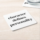 キャラクター紙コースター スクエアペーパーコースター (アングル)