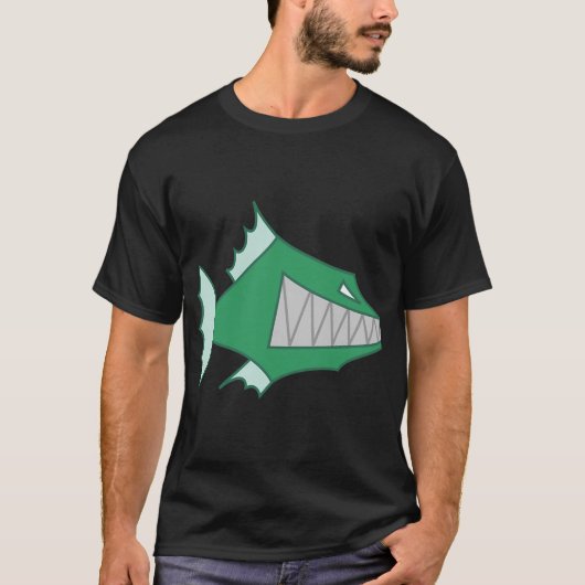 キャラクター魚 Tシャツ (正面)