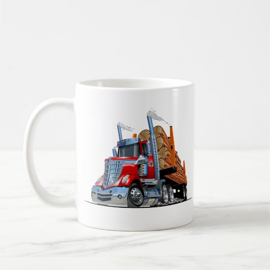 キャラクター トラック コーヒーマグカップ (左)