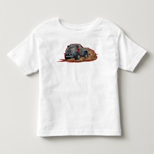 キャラクター トラック トドラーTシャツ (正面)