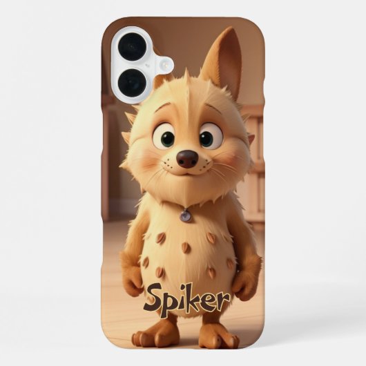 キャラクター モノグラム iPhone カバー Case-Mate (裏面)