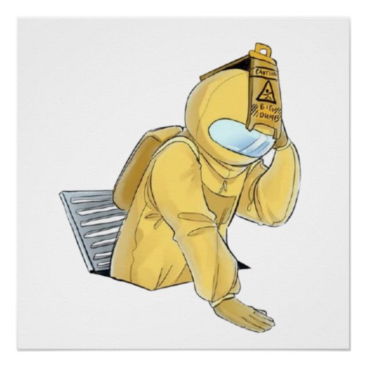 キャラクター，中，我々，ゲーム，インポスタ， ポスター (正面)