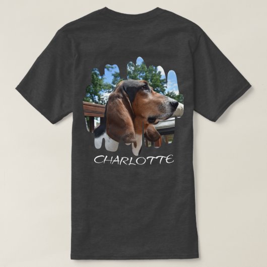 キャラクターTシャツ Tシャツ (デザイン裏面)
