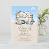 キャラバお洒落ン退職パーティー 招待状 (スタンド正面)