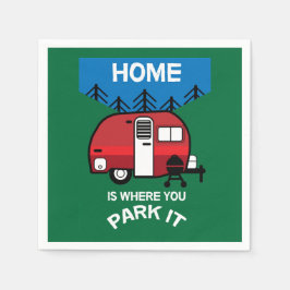 キャラバンおもしろいギフト |キャラバ最高のンニング |キャラバン スタンダードカクテルナプキン