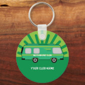 キャラバンとモーターホームクラブ キーホルダー (正面)