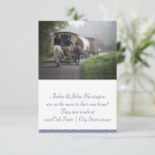 キャラバンと馬の移動発表 案内状 (スタンド正面)