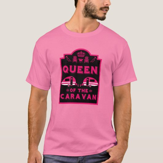 キャラバンの女王 Tシャツ (正面)