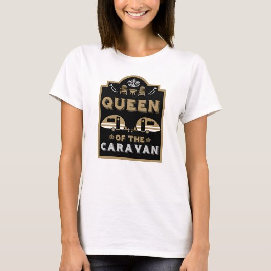 キャラバンの女王 Tシャツ (正面)