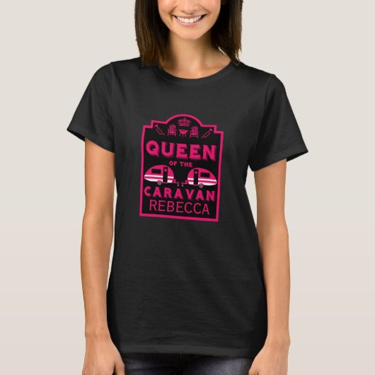 キャラバンの女王 Tシャツ (正面)