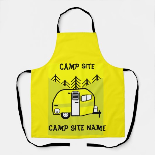 キャラバンアートギフト愛するキャラバン エプロン (正面)