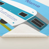 キャラバンキャンパーRVサンダー_コーブ シェルパブランケット (3/4)