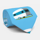 キャラバンキャンパーRVサンダー_コーブ ネクタイ (ロール)