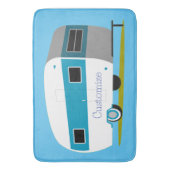 キャラバンキャンパーRVサンダー_コーブ バスマット (正面縦)