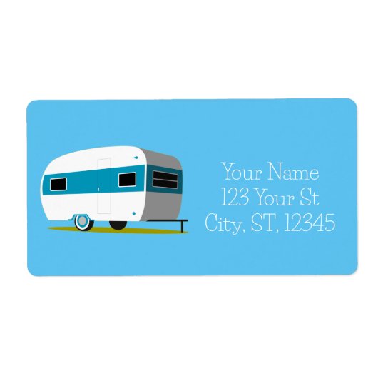 キャラバンキャンパーRVサンダー_コーブ ラベル (正面)