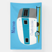 キャラバンキャンパーRVサンダー_コーブ 横断幕 (縦)