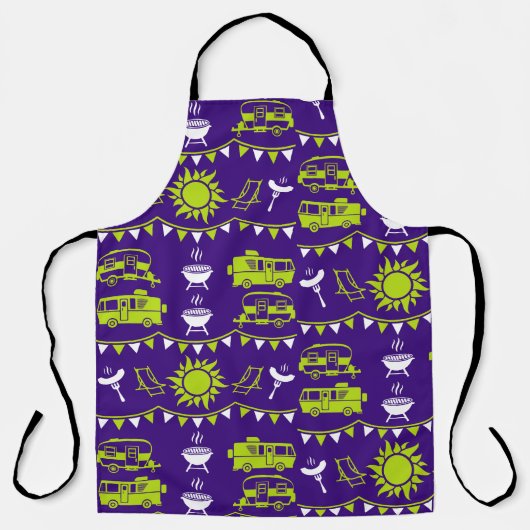 キャラバンキャンピングデコール エプロン (正面)