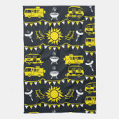 キャラバンキャンピングデコール キッチンタオル (縦)