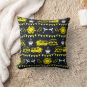 キャラバンキャンピングデコール クッション (ブランケット)