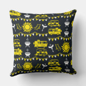 キャラバンキャンピングデコール クッション (裏面)