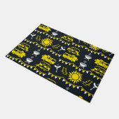 キャラバンキャンピングデコール ドアマット (アングル)