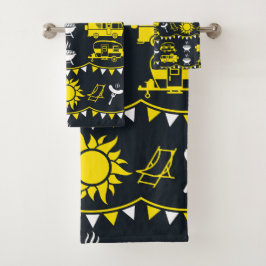 キャラバンキャンピングデコール バスタオルセット