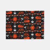 キャラバンキャンピングデコール フリースブランケット (正面(横))