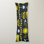 キャラバンキャンピングデコール ボディピロー (裏面 (縦))