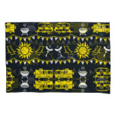 キャラバンキャンピングデコール 枕カバー (正面)