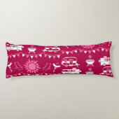 キャラバンキャンピングホームデコール ボディピロー (裏面)