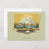 キャラバンキャンプ ポストカード (正面/裏面)