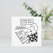 キャラバンクラブショップホームシアリーホールドアップマンガ シーズンカード (スタンド正面)